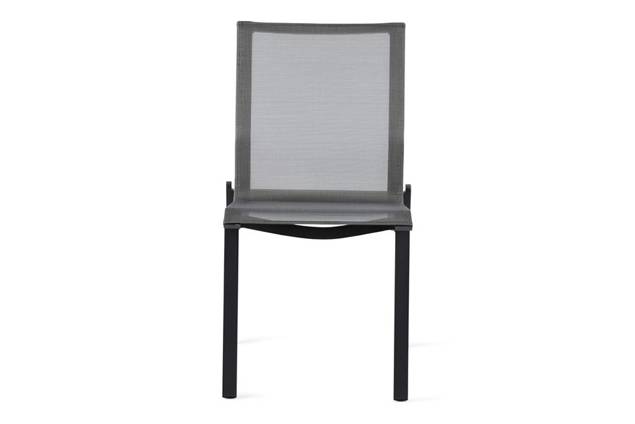 Porto Gartenstuhl stapelbar Aluminium 3