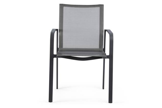 Porto Gartenstuhl stapelbar Aluminium 3