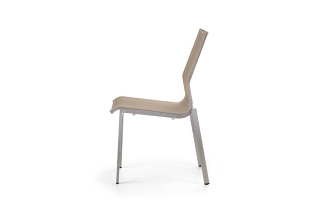 Porto Gartenstuhl stapelbar Edelstahl 3