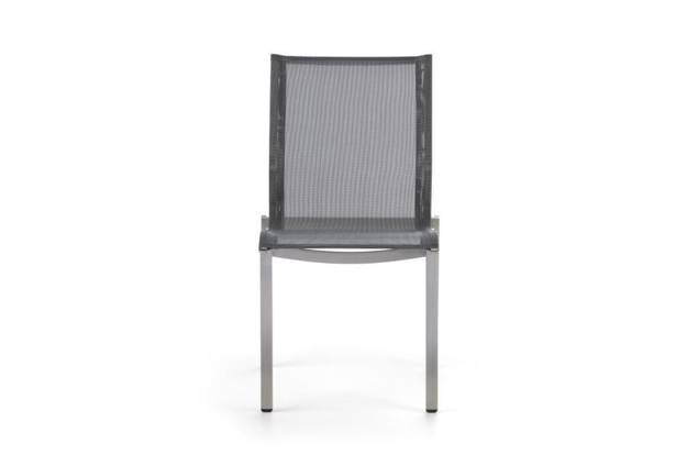 Porto Gartenstuhl stapelbar Edelstahl 3