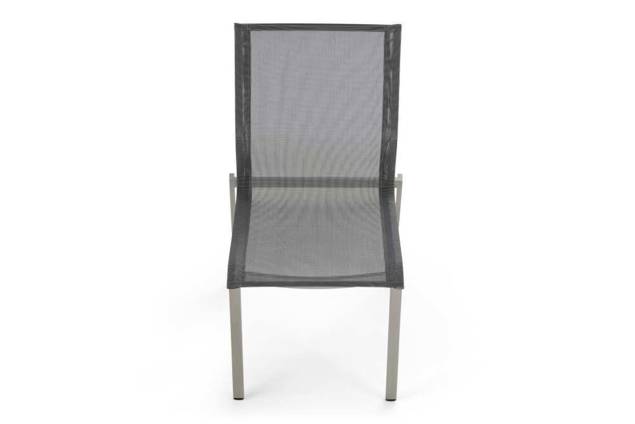 Porto Gartenstuhl stapelbar Edelstahl 4