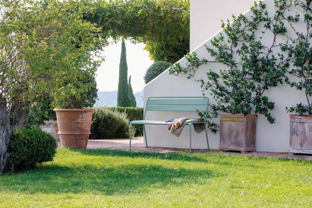 Quito Banc d'extérieur acier 1