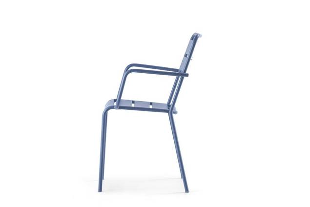Quito Gartenstuhl stapelbar Stahl 1