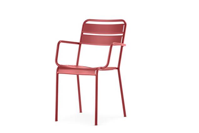 Quito Gartenstuhl stapelbar Stahl