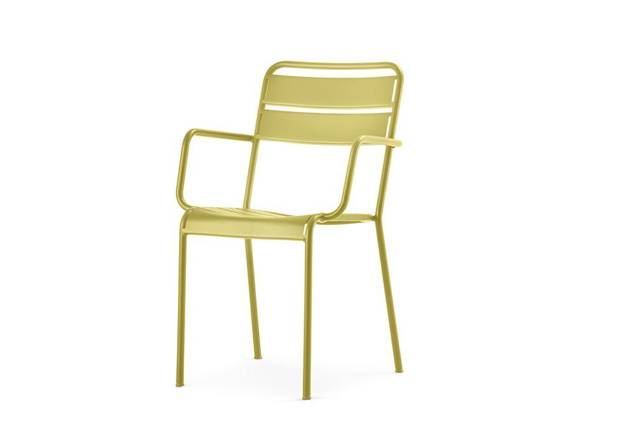 Quito Gartenstuhl stapelbar Stahl