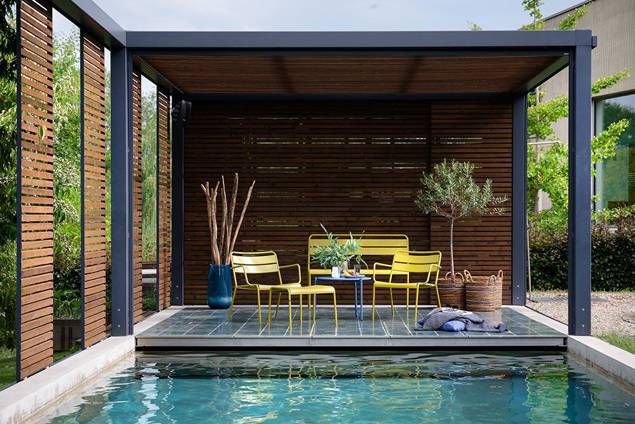 Quito Gartenlounge Set Stahl 14