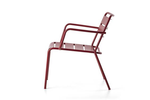 Quito Loungesessel Stahl 1