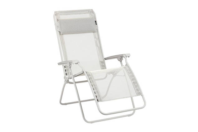 R Clip Fauteuil de relaxation pliant acier