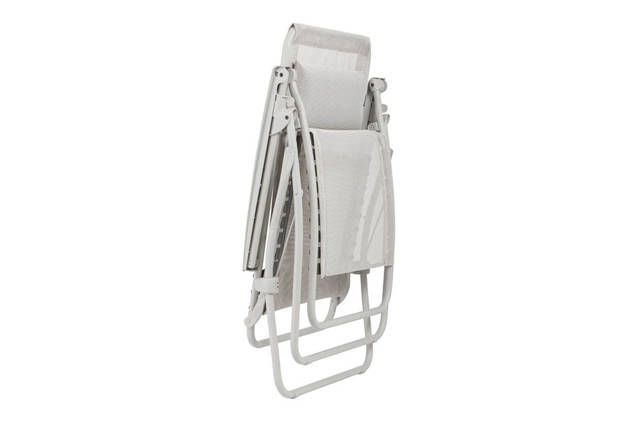 R Clip Fauteuil de relaxation pliant acier 1