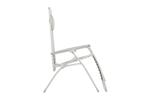 R Clip Fauteuil de relaxation pliant acier 2