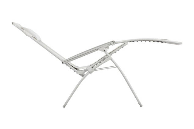 R Clip Fauteuil de relaxation pliant acier 3