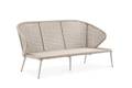 Ravenna 2.5er Loungebank Aluminium