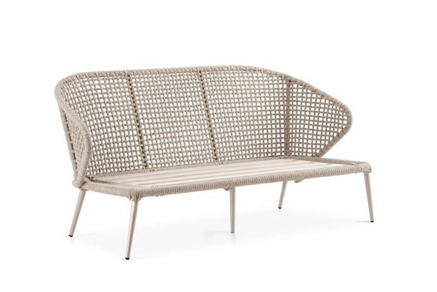 Ravenna 2.5er Loungebank Aluminium 7