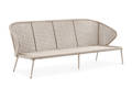 Ravenna 3er Loungebank Aluminium