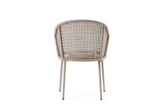 Ravenna Chaise de jardin empilable aluminium 5