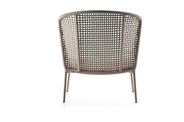 Ravenna Fauteuil lounge haut aluminium 2