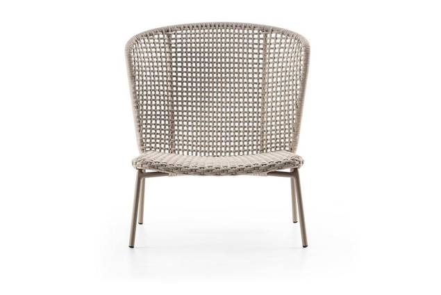 Ravenna Fauteuil lounge haut aluminium 3