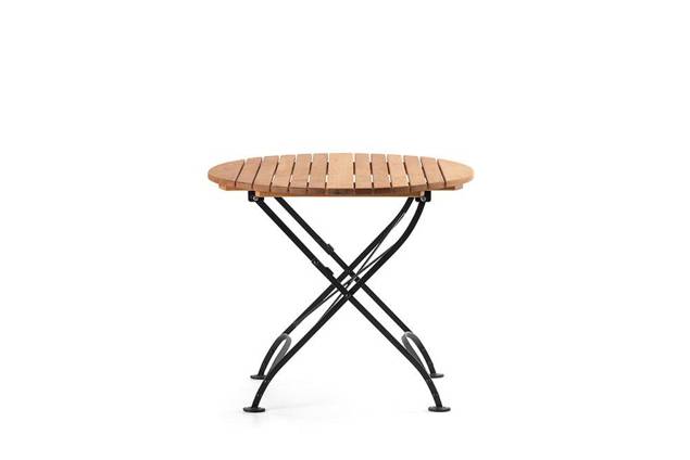 Rebecca Gartentisch klappbar Holz Ø 85 cm 2