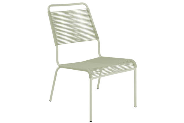 Rigi Fauteuil lounge empilable acier