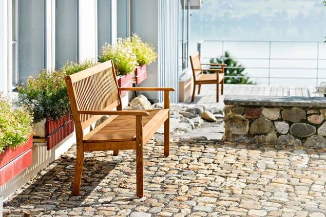 Riviera Gartenbank Holz 1