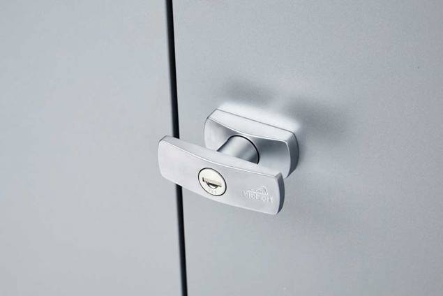 Romeo® Terrassenschrank Stahl 2