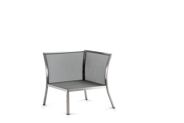 Rotterdam Loungeecke Edelstahl