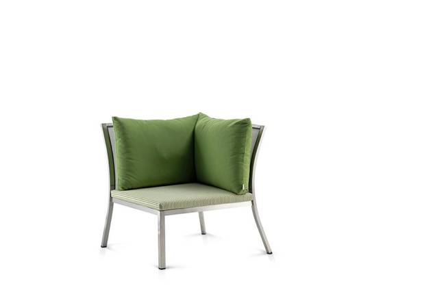 Rotterdam Loungeecke Edelstahl 2