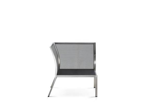 Rotterdam Loungeecke Edelstahl 3