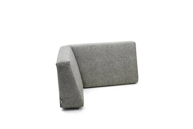 Rubin Loungeecke Edelstahl 8