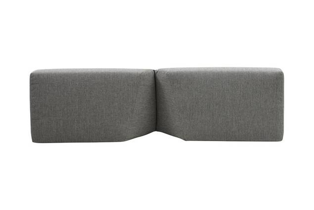 Rubin Loungeecke Edelstahl 14