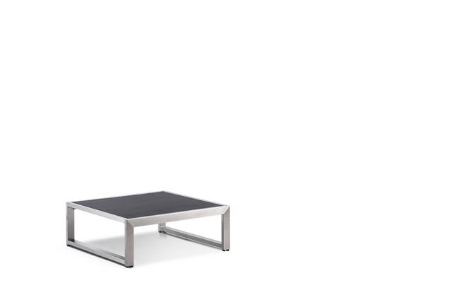 Rubin Tabouret lounge/table acier inoxydable