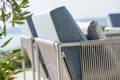 Rügen Gartenlounge Set Edelstahl 22