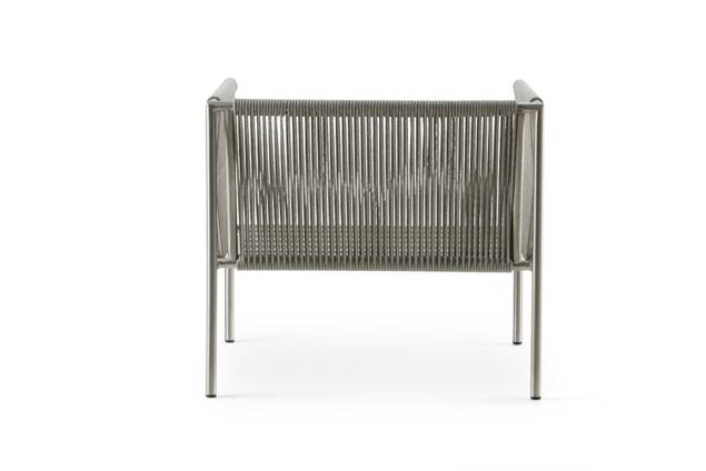 Rügen Fauteuil lounge acier inoxydable 3