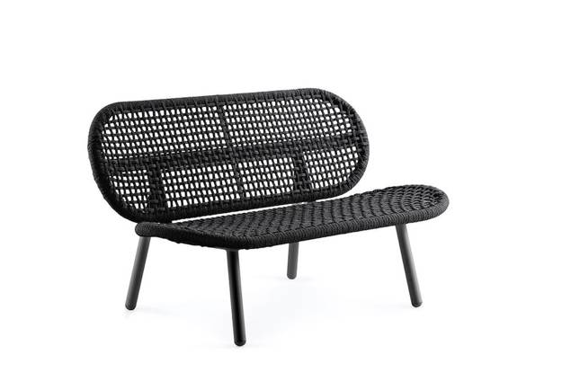 San Diego Banc de lounge 2 places aluminium 