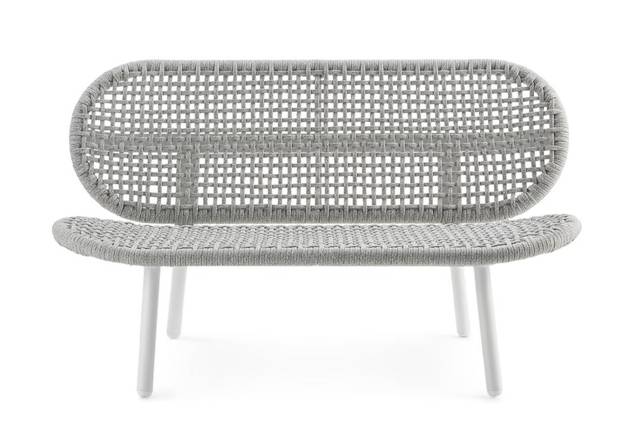 San Diego Banc de lounge 2 places aluminium 3