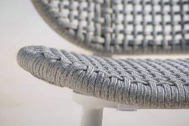 San Diego Banc de lounge 2 places aluminium 4