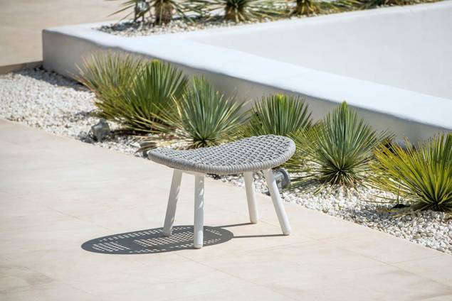 San Diego Loungehocker Aluminium 3