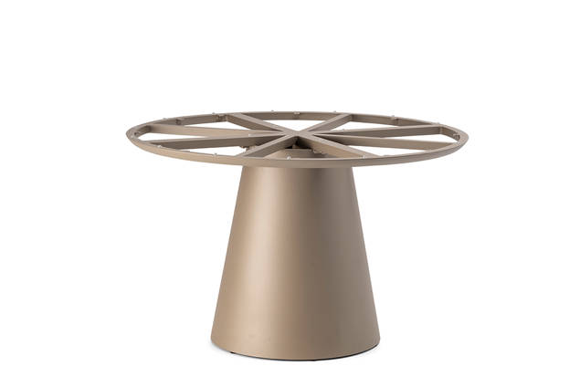 San Marino Table de jardin ronde aluminium 1