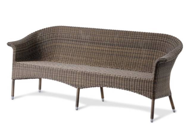 San Remo II Gartenbank Rattan