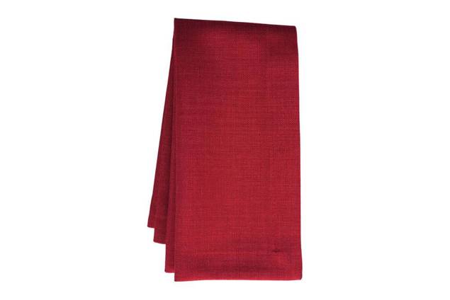 Sander Serviette Loft rouge framboise