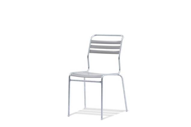 Säntis Chaise de jardin empilable acier