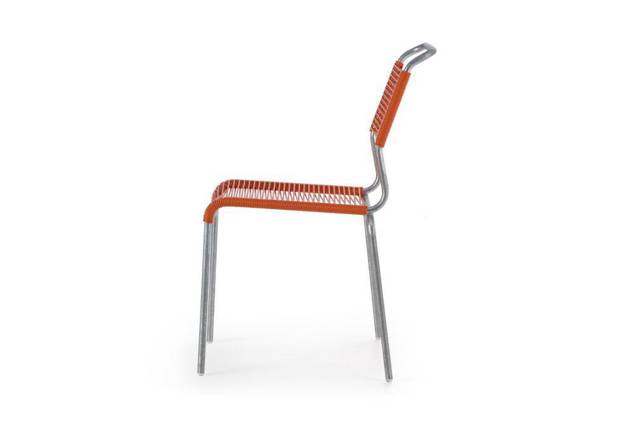 Säntis Gartenstuhl stapelbar Stahl 1