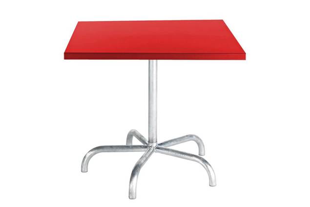 Säntis Gartentisch klappbar Stahl 80x80 cm