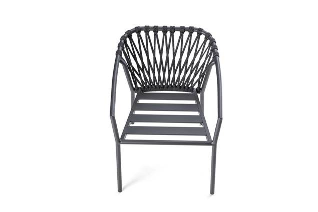 Seattle Gartenstuhl stapelbar Aluminium 5