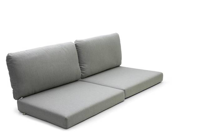 Seattle 2.5er Loungebank Aluminium 13