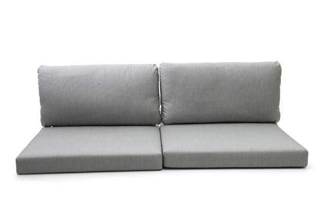 Seattle 2.5er Loungebank Aluminium 14