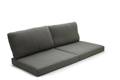 Seattle 2.5er Loungebank Aluminium 5