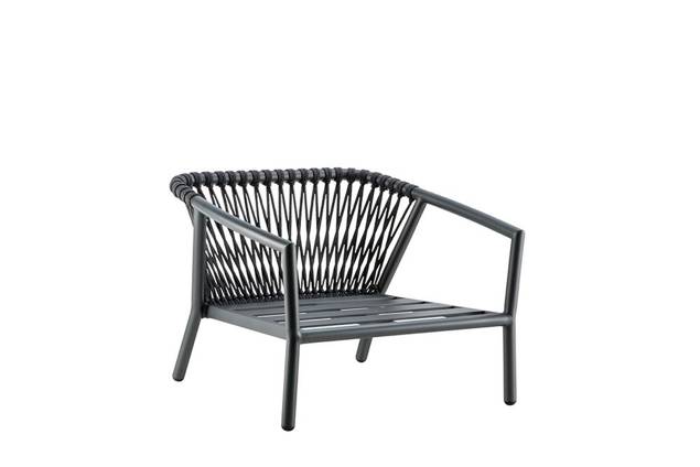 Seattle Loungesessel Aluminium