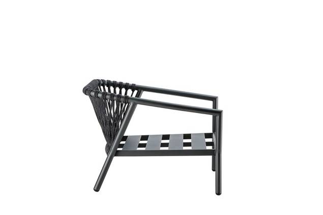 Seattle Loungesessel Aluminium 2