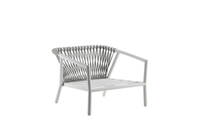 Seattle Loungesessel Aluminium